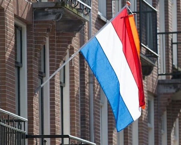 Nederlandse vlag huis